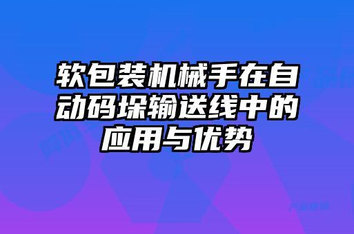 軟包裝機(jī)械手在自動(dòng)碼垛輸送線中的應(yīng)用與優(yōu)勢